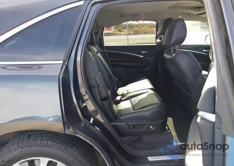 2014 Acura Mdx Technology Package from USA, damaged, VIN 5FRYD4H4XEB017613